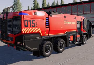 Rosenbauer Panther version 0.9 for Farming Simulator 2019 (v1.6.x)