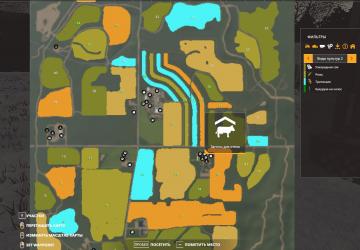 Russian Version of Autumn Oaks Map: DFMEP v1.0.2.0 for Farming Simulator 2019 (v1.7х)