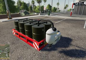 Homemade Auxiliary Tank version 1.0.1.0 for Farming Simulator 2019 (v1.4)