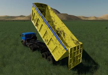 MAZ-950600-030 Dump Trailer Conversion version 1.0.0.3 for Farming Simulator 2019 (v1.7.1.0)