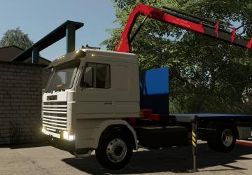 Scania 113H Side doors crane version 1.0.0.0 for Farming Simulator 2019 (v1.7.x)