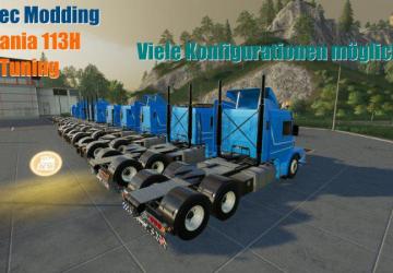 Scania 113H Tuning version 1.5.2 for Farming Simulator 2019