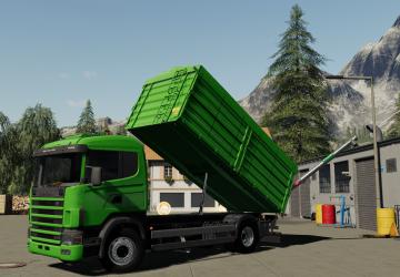 Scania 124R Grain/Overloader version 1.0.0.0 от 13.09.21 for Farming Simulator 2019 (v1.7x)