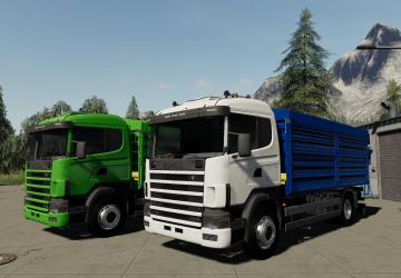 Scania 124R Grain/Overloader version 1.0.0.0 от 13.09.21 for Farming Simulator 2019 (v1.7x)