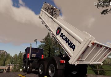 Scania 8x4 version 2.0.2.0 for Farming Simulator 2019 (v1.6.0.0)