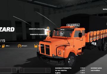 Scania Jaca version 1.0.0.0 for Farming Simulator 2019 (v1.4х)