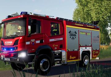 Scania P410 X HLF version 1.0 for Farming Simulator 2019 (v1.5.1.0)