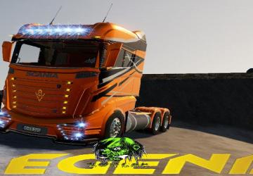 Scania R1000 Top Run version 2.0 for Farming Simulator 2019 (v1.5.1.0)