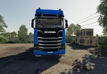 Scania R730 8X4 version 1.0.0.0 for Farming Simulator 2019 (v1.3.x)