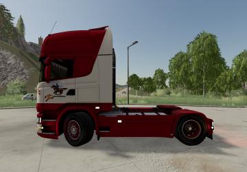 Scania R-Series Topline 4x2 Aron Gielink version 1.0.0.0 for Farming Simulator 2019 (v1.4.x)
