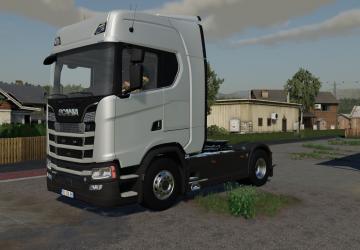 Scania S580 version 2.0.3.7 for Farming Simulator 2019 (v1.5.x)