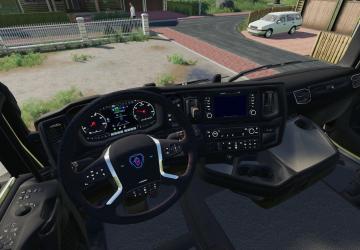 Scania S580 version 2.0.3.7 for Farming Simulator 2019 (v1.5.x)