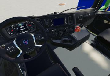 Scania S580 V8 version 2.1.0.0 for Farming Simulator 2019 (v1.6.x)