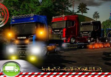 SCANIA SUPER 580 tuning version 2.0.3.7 for Farming Simulator 2019 (v1.5.1.0)