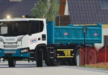 Scania XT370 Kipper version 1.0 for Farming Simulator 2019 (v1.5.1.0)