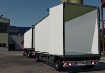 Schmitz A.KO Kofferanhänger version 1.0 for Farming Simulator 2019 (v1.7.x)