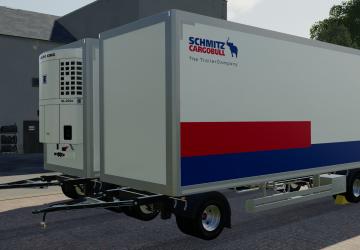 Schmitz A.KO Kofferanhänger version 1.0 for Farming Simulator 2019 (v1.7.x)