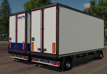 Schmitz A.KO Kofferanhänger version 1.0 for Farming Simulator 2019 (v1.7.x)