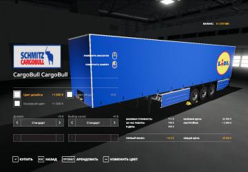 Schmitz Cargobull Lidl version 1.0.0.0 for Farming Simulator 2019 (v1.6.0.0)