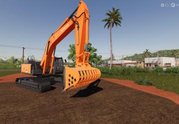 Screen Bucker For Hitachi ZX 290 version 25.05.20 for Farming Simulator 2019 (v1.5.1.0)