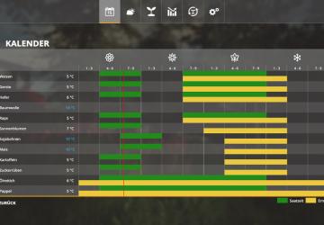 Seasons GEO: Middle Saxony version 1.0.0.0 for Farming Simulator 2019 (v1.7.x)
