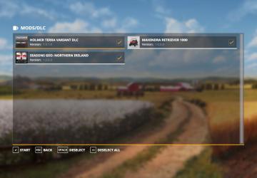 Seasons GEO: Northern Ireland version 1.0.0.0 for Farming Simulator 2019 (v1.4х)
