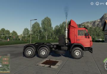 KamAZ 54112 Tractor Truck version 1.0 for Farming Simulator 2019 (v1.7.1.0)