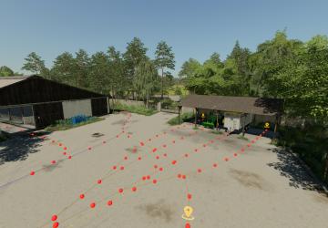 Autodrive Route Network for Hof Bergmann Map v1.0.0. for Farming Simulator 2019 (v1.7.1.0.)