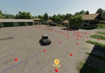 Autodrive Route Network for Hof Bergmann Map v1.0.0. for Farming Simulator 2019 (v1.7.1.0.)