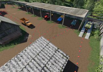 Autodrive Route Network for Molokovo Village Map v1.0.5. for Farming Simulator 2019 (v1.7.1.0.)