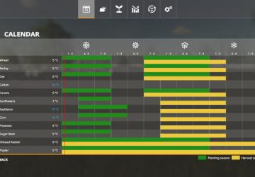 GEO Seasons: Shelby, Montana version 1.0.0.0 for Farming Simulator 2019 (v1.5.x)