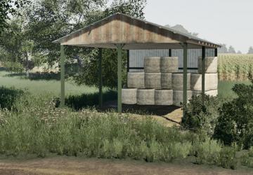 Shed For Bales version 1.1.0.0 for Farming Simulator 2019