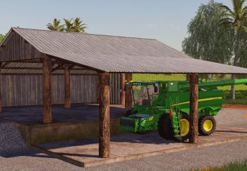Shed Wood Old version 1.0.0.0 for Farming Simulator 2019