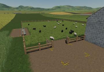 Sheep Pasture Large version 1.0.0.0 for Farming Simulator 2019