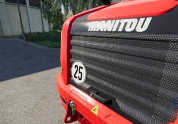 Sheet Metal Sign With Speed Sticker (Prefab*) v1.0 for Farming Simulator 2019