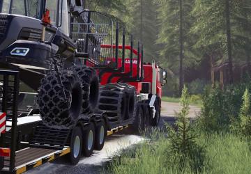 Sideneck Jumbotrailer version 1.0.0.0 for Farming Simulator 2019 (v1.3.х)