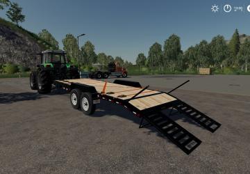 Skidsteer Trailer version 1.1 for Farming Simulator 2019 (v1.1.0.0)
