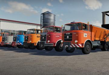 Skoda Liaz 706 Communal Pack version 1.0.0 for Farming Simulator 2019 (v1.4.x)