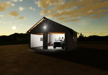 Small Double Garage version 1.0.0.0 for Farming Simulator 2019