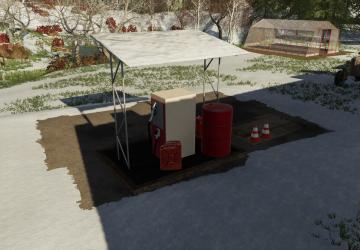 Small Gas Station version 1.0.0.3 for Farming Simulator 2019