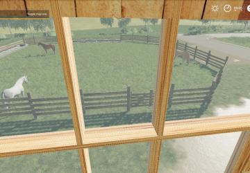 Small Horse Barn and Paddock version 1.0 for Farming Simulator 2019 (v1.5.1.0)