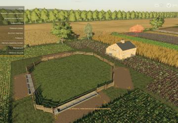 Small Horse Barn and Paddock version 1.0 for Farming Simulator 2019 (v1.5.1.0)