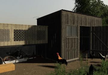 Small Wooden Chicken Coop version 1.0.0.0 for Farming Simulator 2019