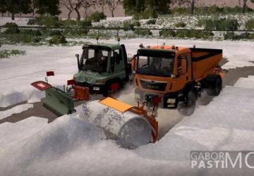 Snow Pack With Optional Parts version 1.0.2 for Farming Simulator 2019