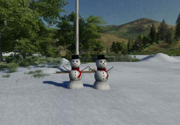 Snowman version 1.0.0.0 for Farming Simulator 2019 (v1.7.x)
