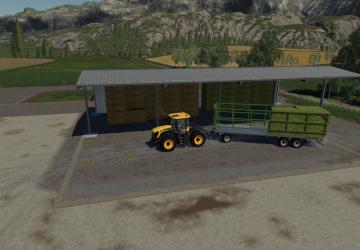 Squarebale Storage version 1.0.0.0 for Farming Simulator 2019 (v1.5.х)