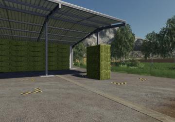 Squarebale Storage version 1.0.0.0 for Farming Simulator 2019 (v1.5.х)