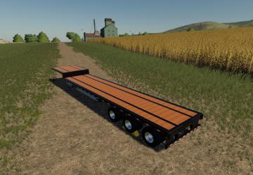 Step Deck Trailer IBM LPM85 version 1.0.0.0 for Farming Simulator 2019 (v1.6.x)