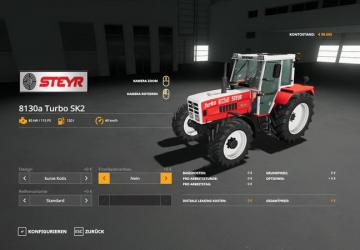 STEYR 8130a Turbo SK2 basic version 1.0.0.0 for Farming Simulator 2019 (v1.4)