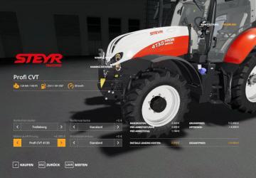 Steyr Profi CVT version 1.4.0.0 for Farming Simulator 2019 (v1.3.х)